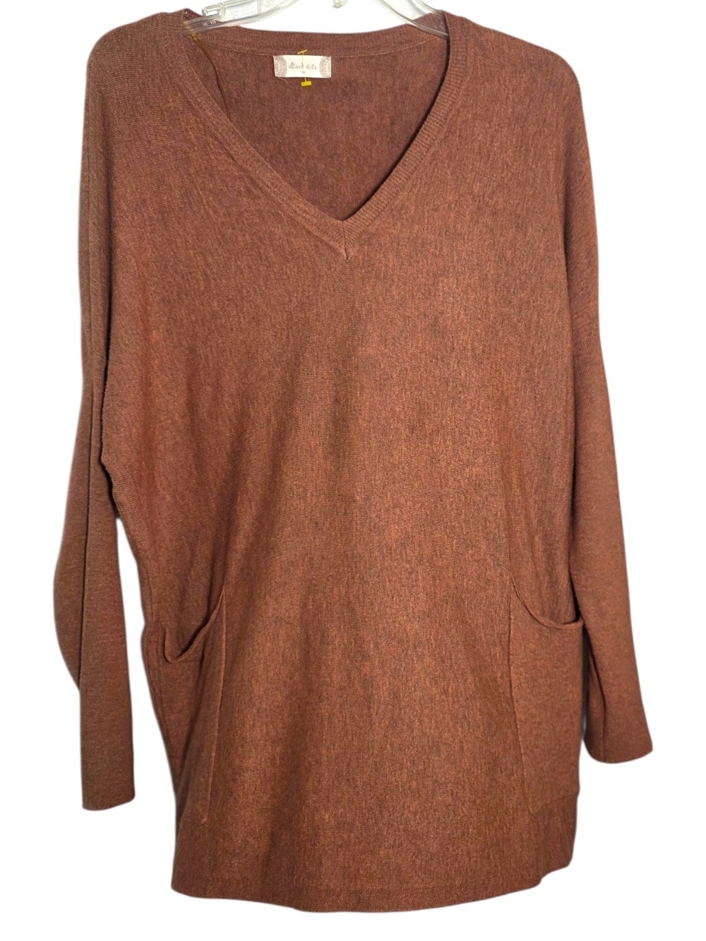 Altar’d State Burnt Orange Sweater Loose Long Sleeve size Medium